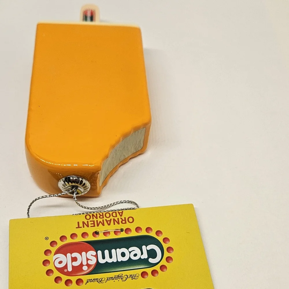 Ruz Creamsicle Popsicle Bar Christmas Tree Ornament